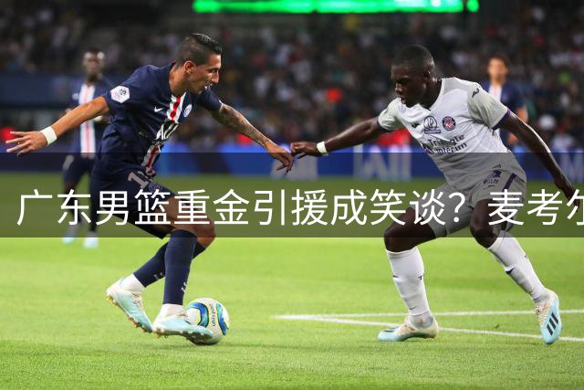 广东男篮重金引援成笑谈？麦考尔离队引发管理层地震